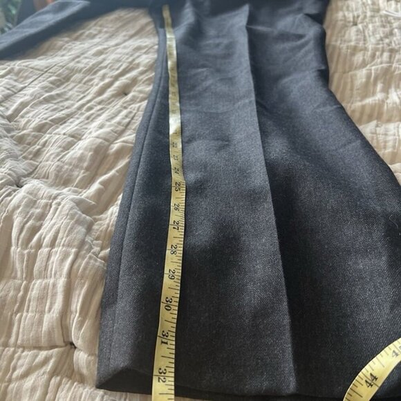 Pendleton Graphite Gray 100% Virgin Wool Lined High Rise Pants Womens Sz 16 - Picture 9 of 9